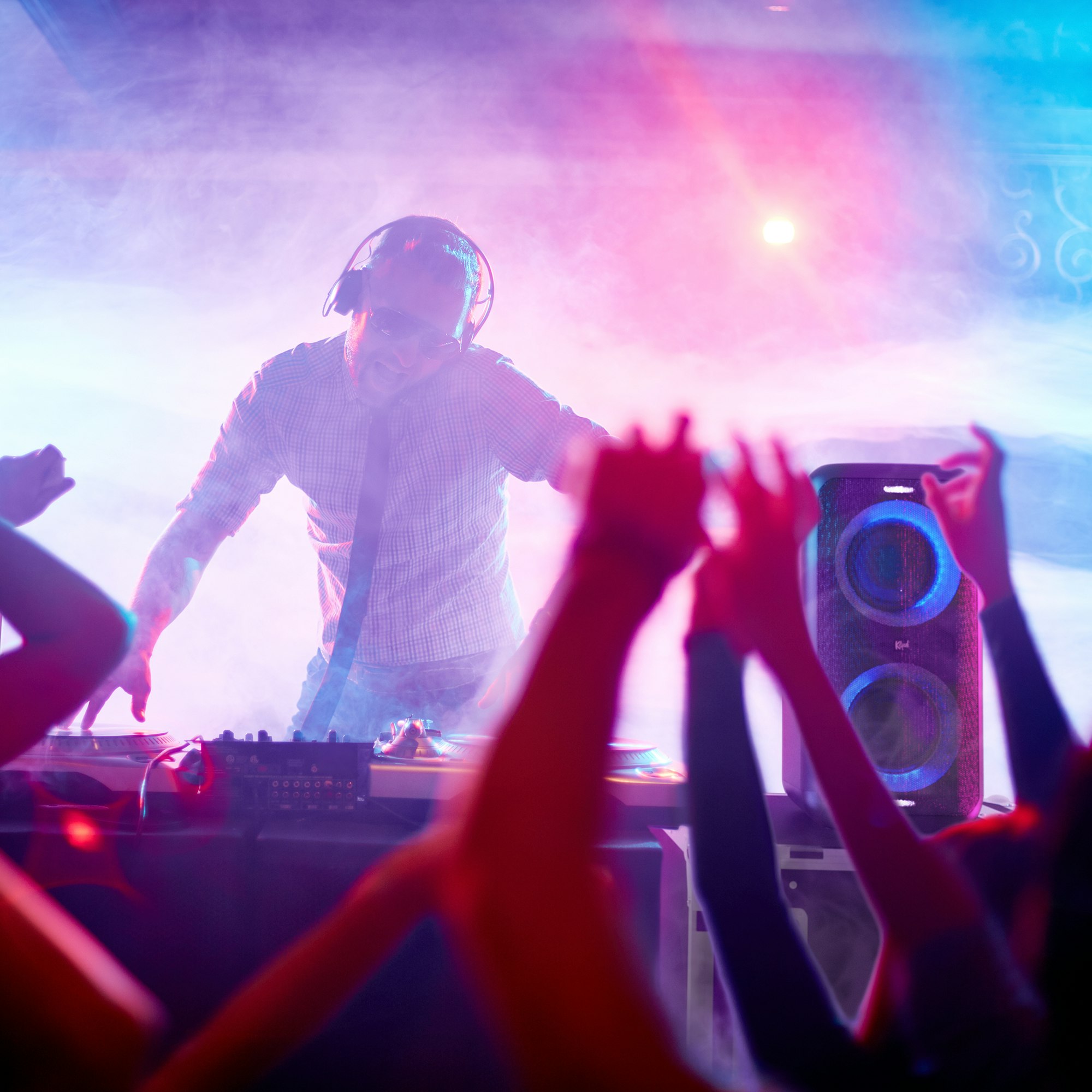 GIG XXL Pair in DJ Booth at Club 2000x2000